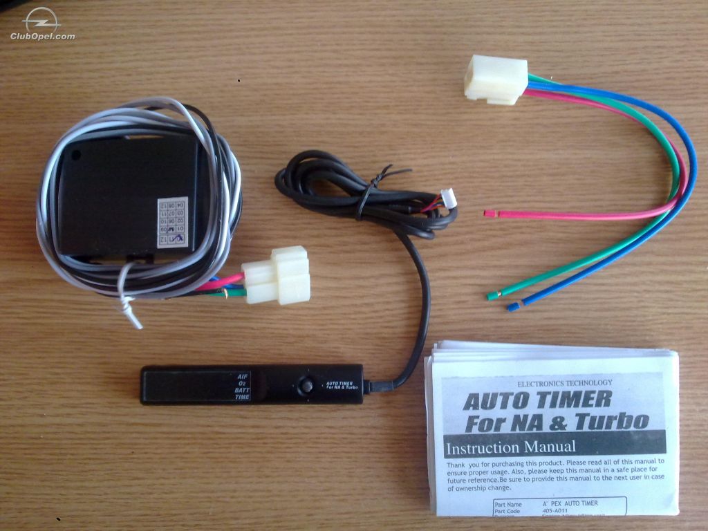 Apexi Turbo Timer Wiring