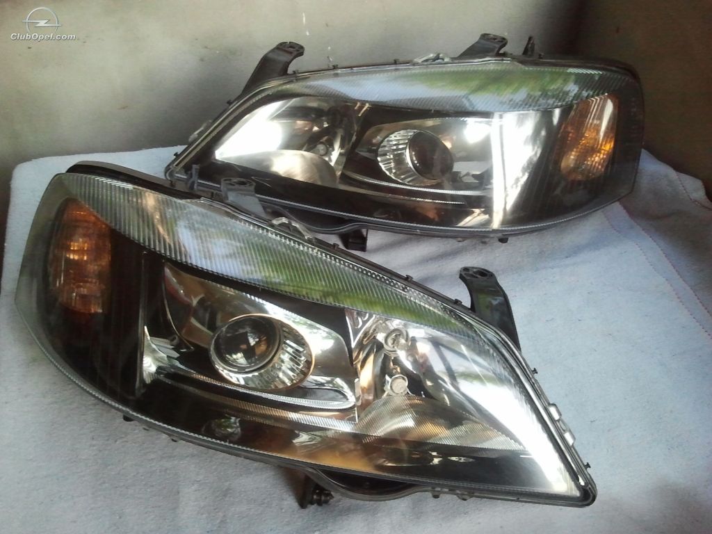 Faruri xenon opel astra g manual