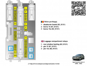diagrama relee portbagaj Opel Astra H